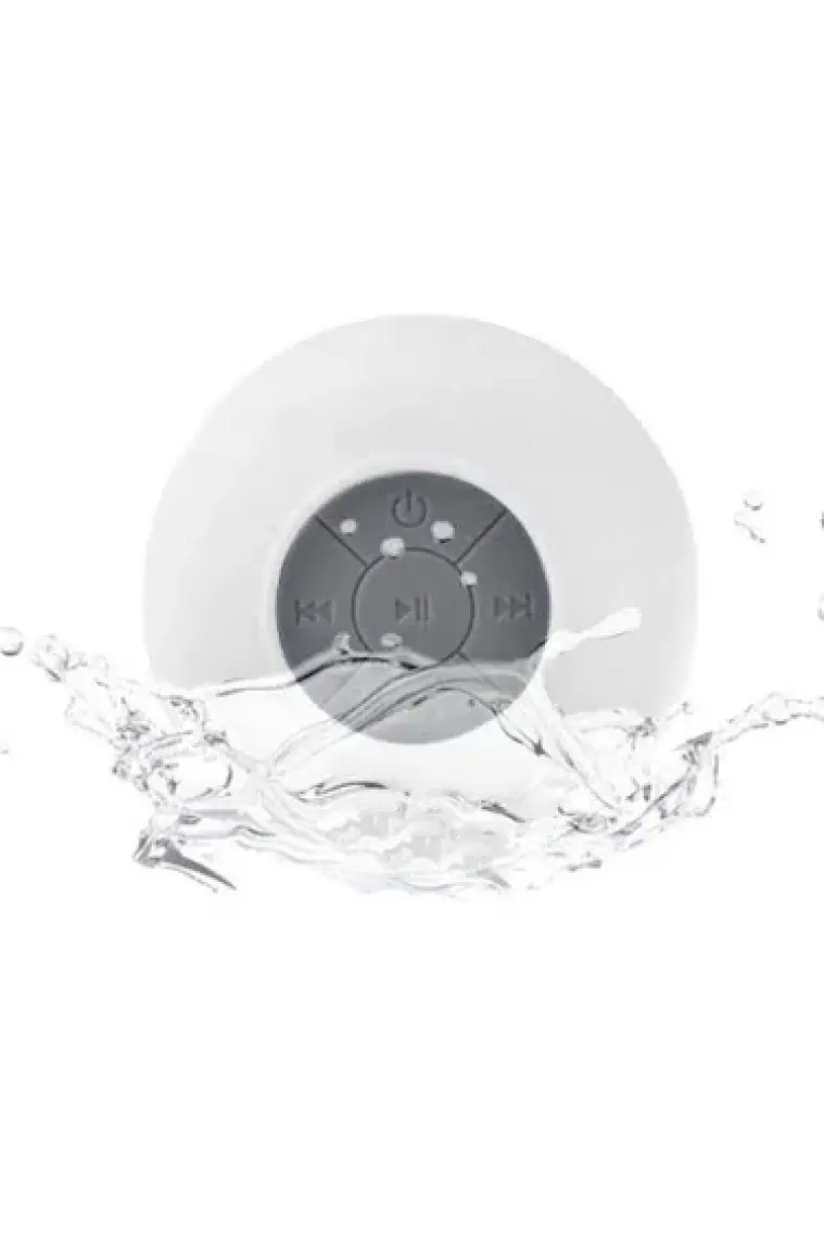 Diwu Su Geçirmez Mini Bluetooth Duş Hoparlörü (Beyaz)