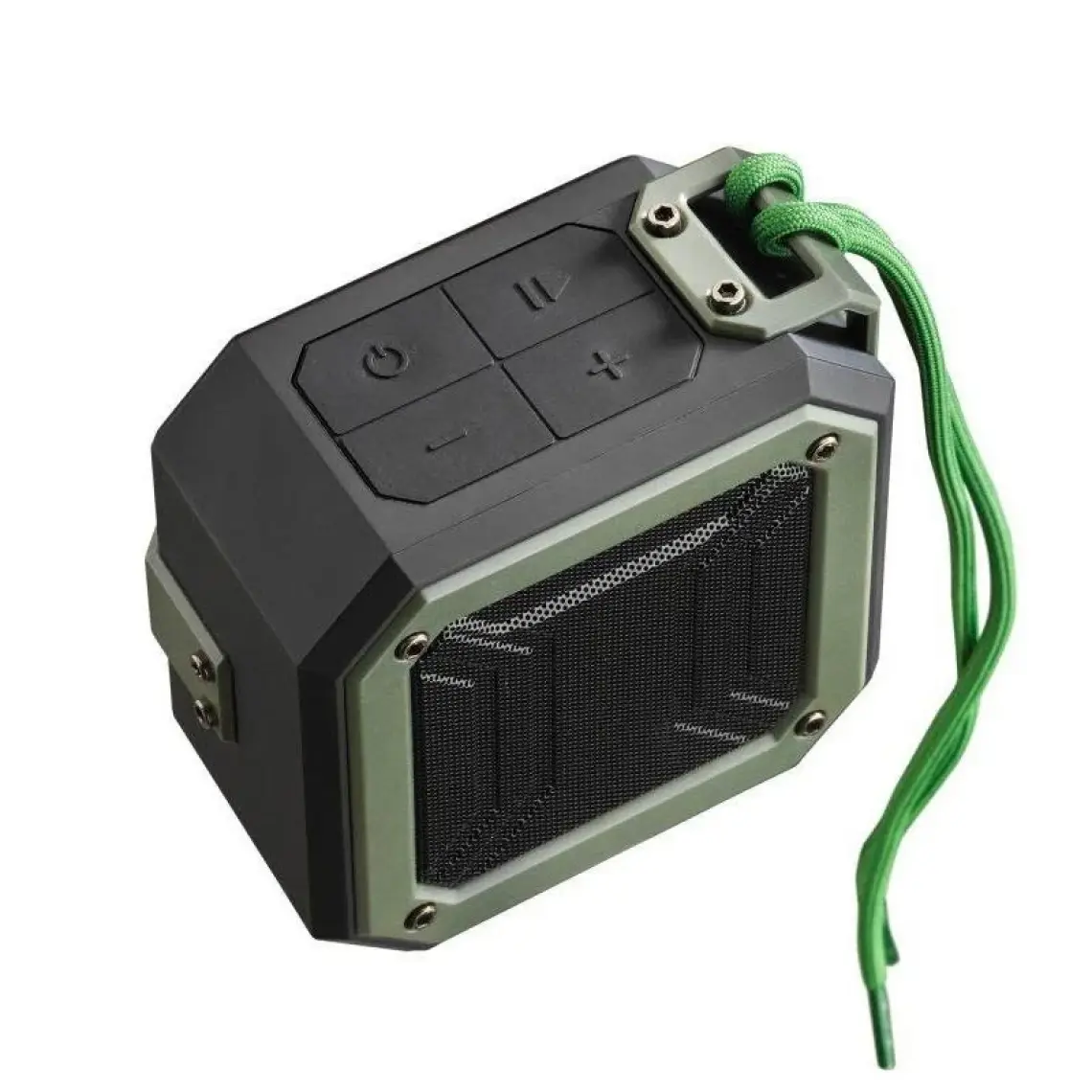 Polosmart FS38 Suya Toza Darbeye Dayanıklı Kablosuz Hoparlör Speaker Yeşil