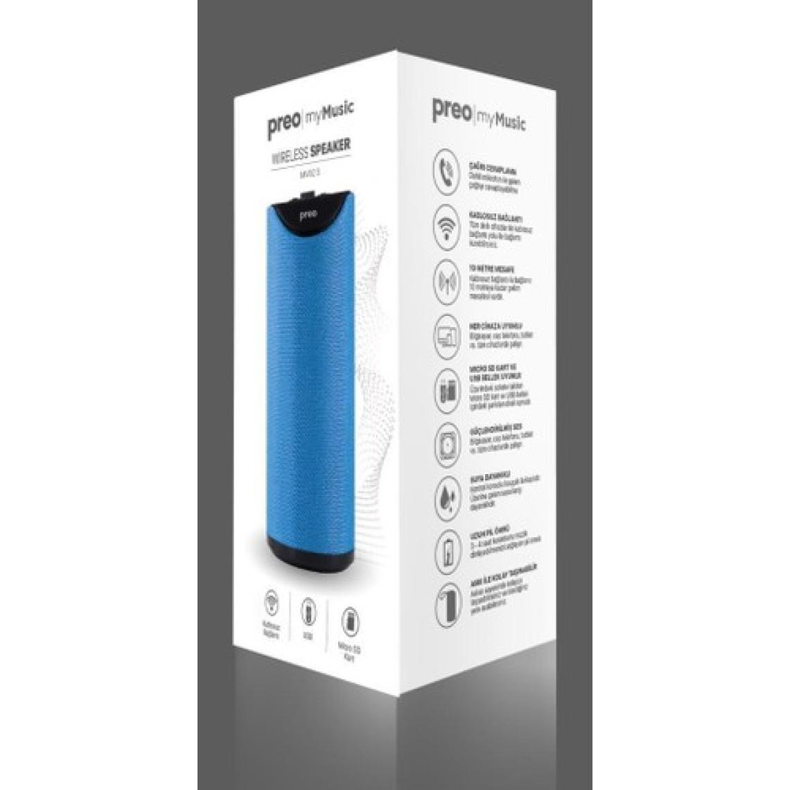 Preo My Music MM02M S Bluetooth Speaker Mavi