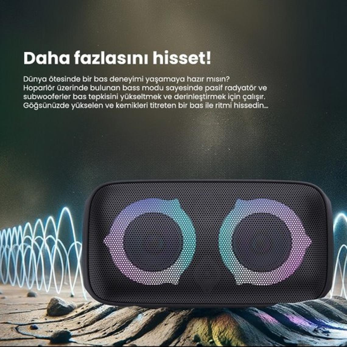 Rosstech Soundparty Boom Plus 3000 Party Hoparlör