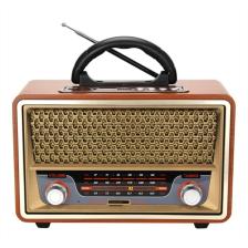 Ultratekno Nostaljik Görünümlü Ahşap Radyo Bluetooth Hoparlör Fm USB Tf Bt5.0 UT-157BT