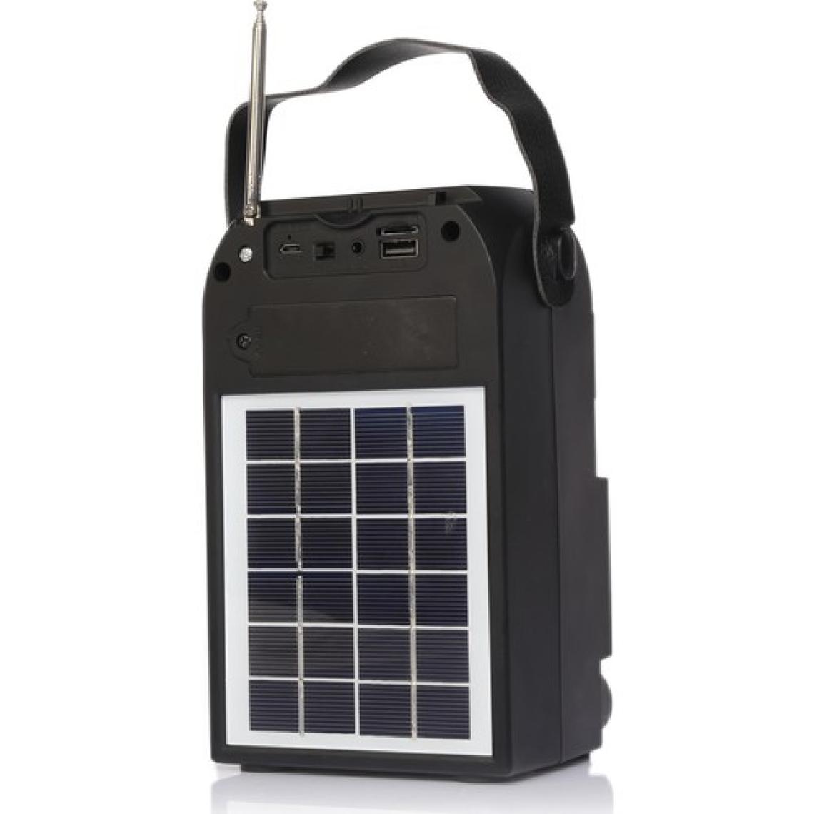 Nns Güneş Enerjili Radyo Taşınabilir Bluetooth Hoparlör Nns NS-S119S