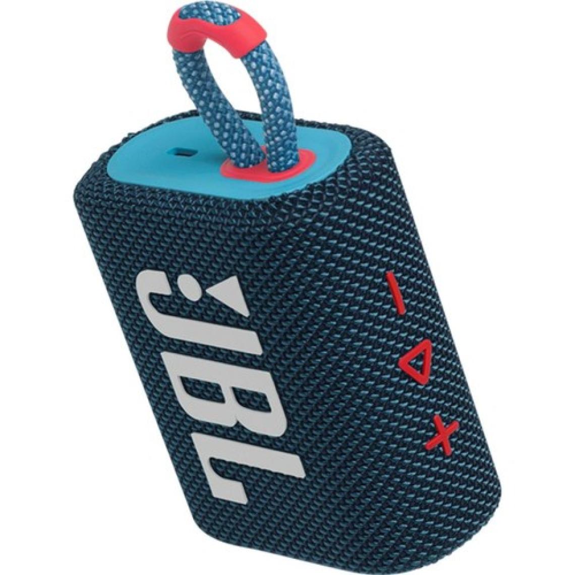 JBL Go 3 Mavi-Pembe Bluetooth Hoparlör