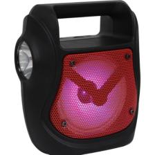 Ultratekno Gts 1535 Işıklı 4" Taşınabilir 5W Bluetooth Hoparlör El Fenerli Fm Radyo Usb/tf/aux Extra Bass