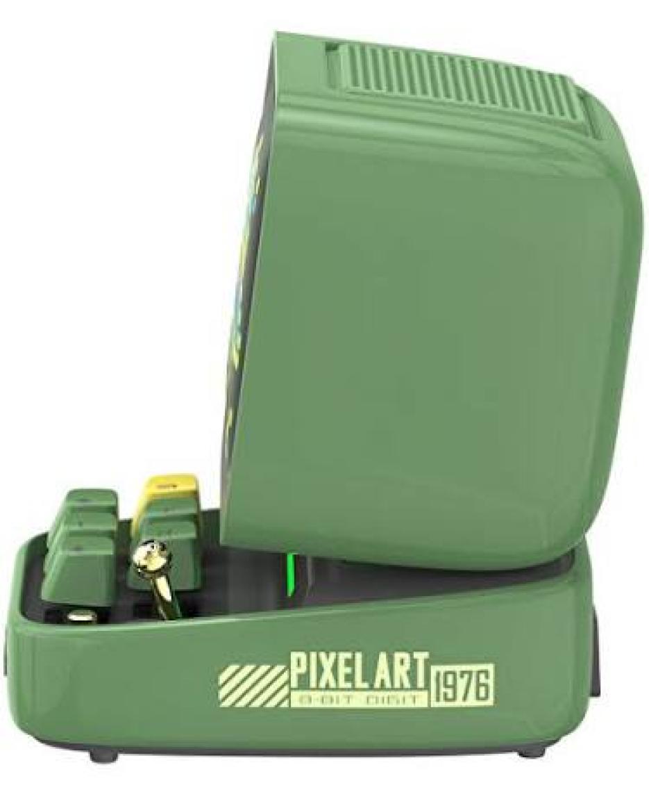 Divoom Ditoo Pro Piksel Ekranlı Yeşil Bluetooth Hoparlör