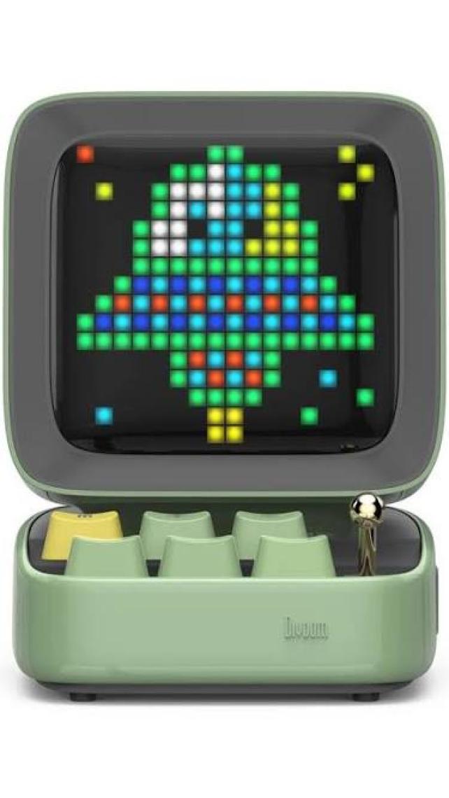 Divoom Ditoo Pro Piksel Ekranlı Yeşil Bluetooth Hoparlör