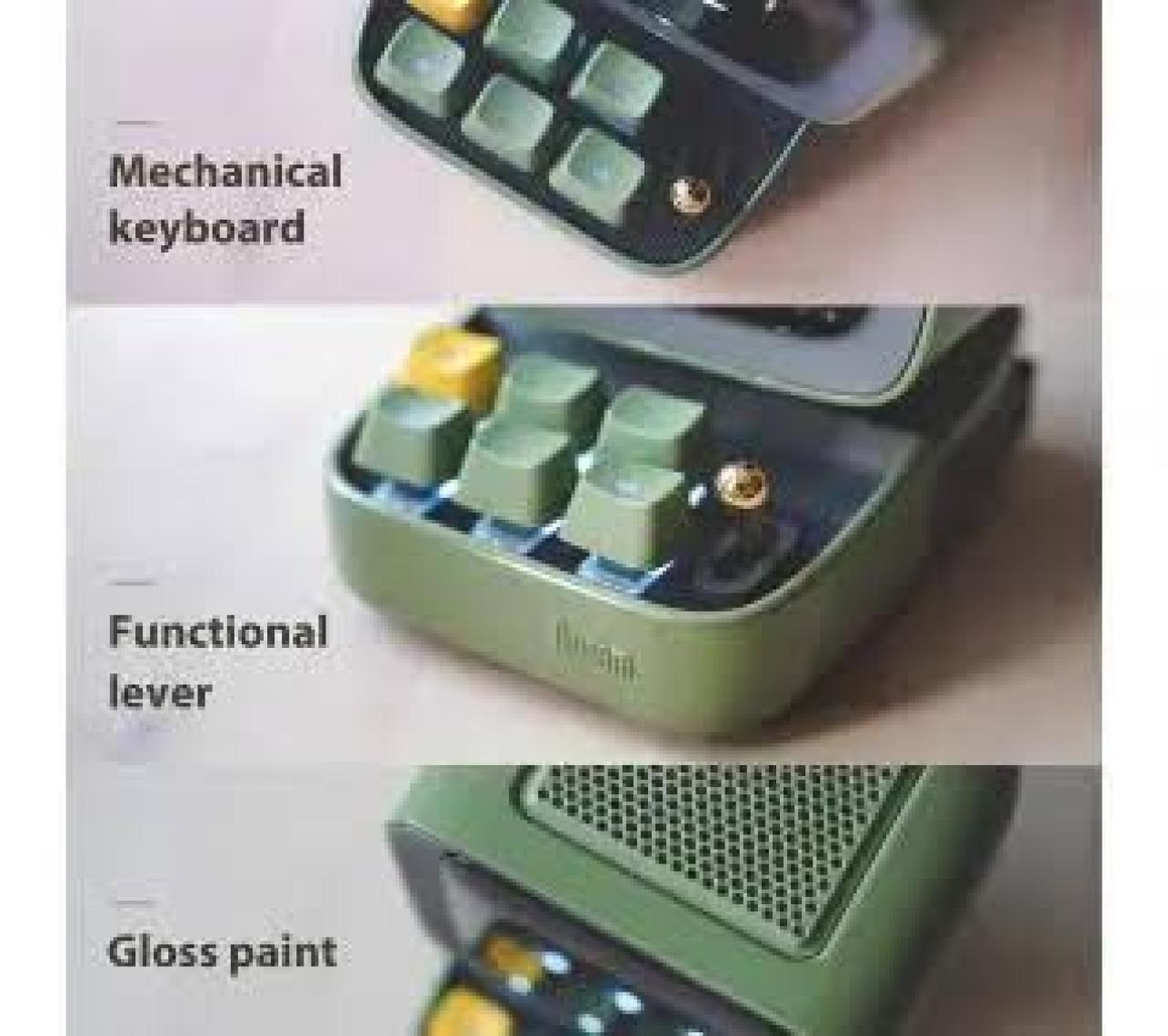 Divoom Ditoo Pro Piksel Ekranlı Yeşil Bluetooth Hoparlör