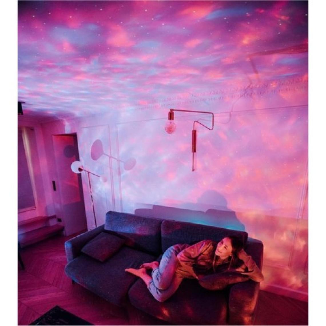Hzl Starry Projektör Hoparlör Gece Lambası
