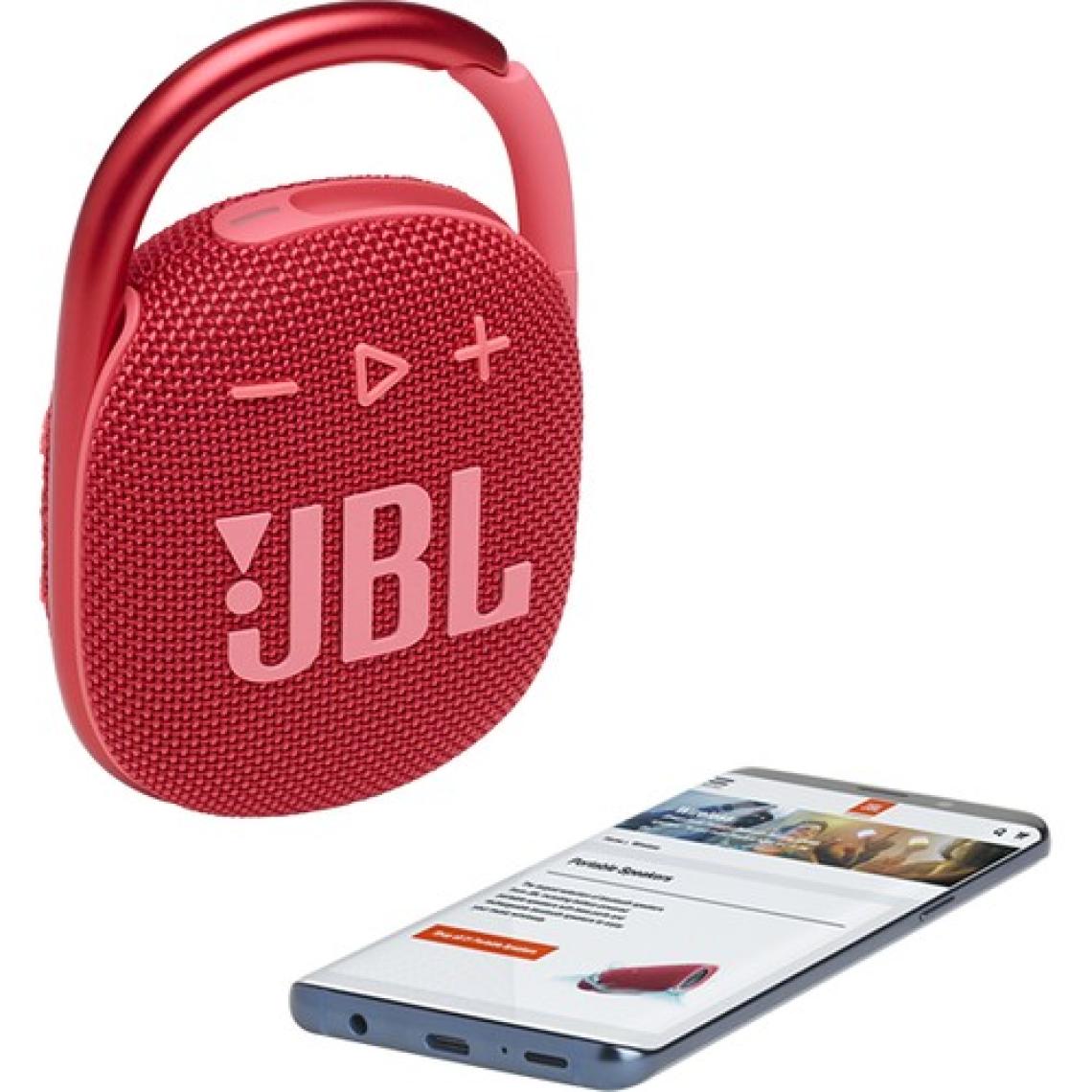 JBL Clip 4 Kırmızı Bluetooth Hoparlör