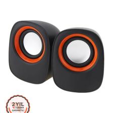 Magicvoice D-05A Mini 5 Watt Aux 2.0 Multimedia 1+1 USB Speaker - Hoparlör