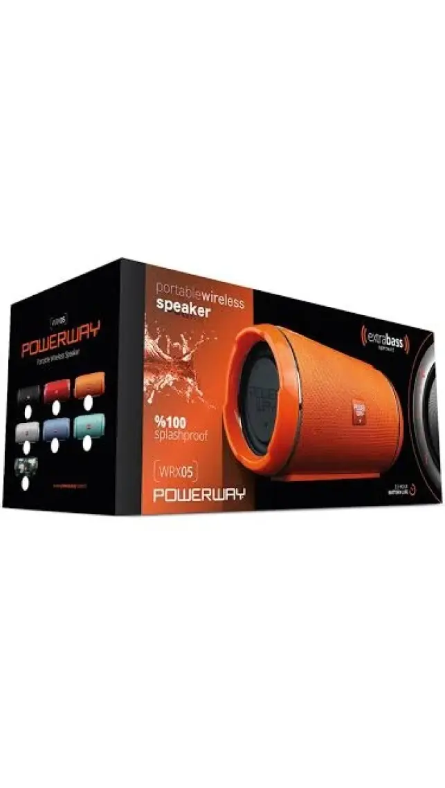 Powerway  WRX05 Bluetooth Hoparlör Extra Bass