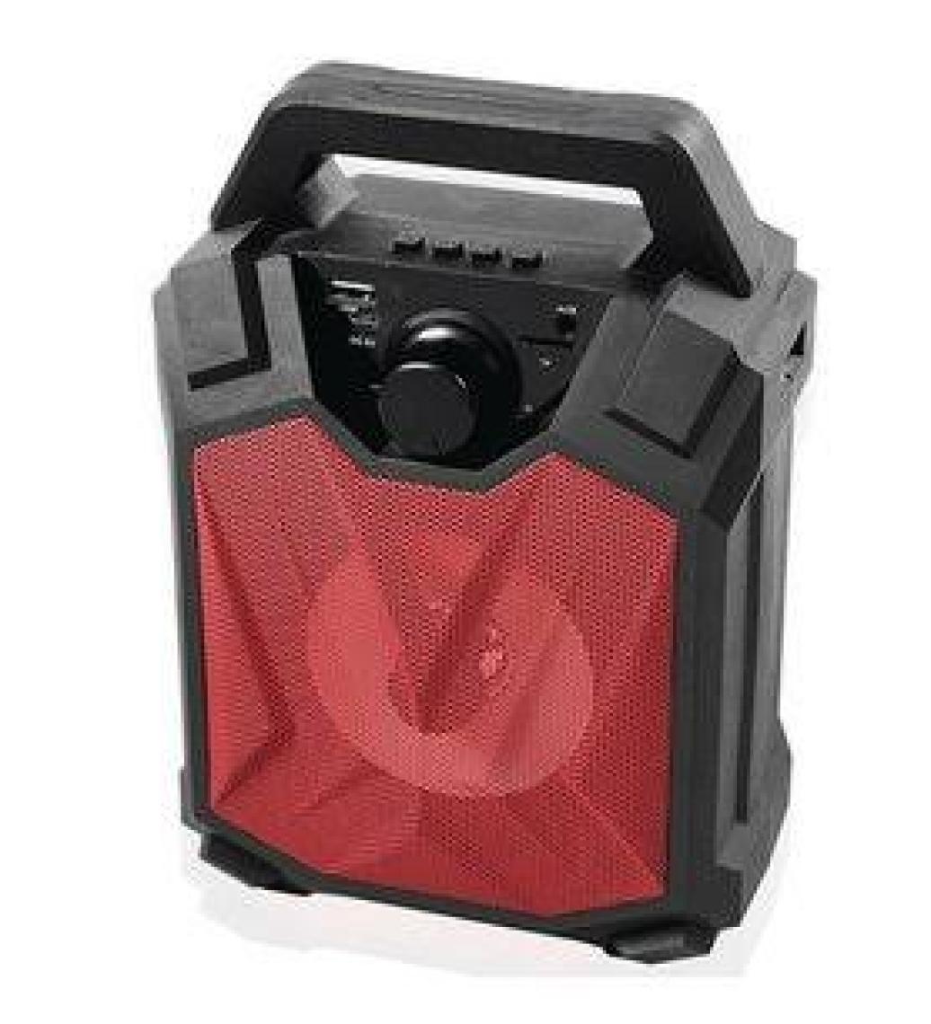 Mikado Md-5bt X-Life 5W 1200MAH Sd Cart Usb+Bluetooth Siyah/kırmızı Kablosuz Mp3 Oynatıcı Hoparlör
