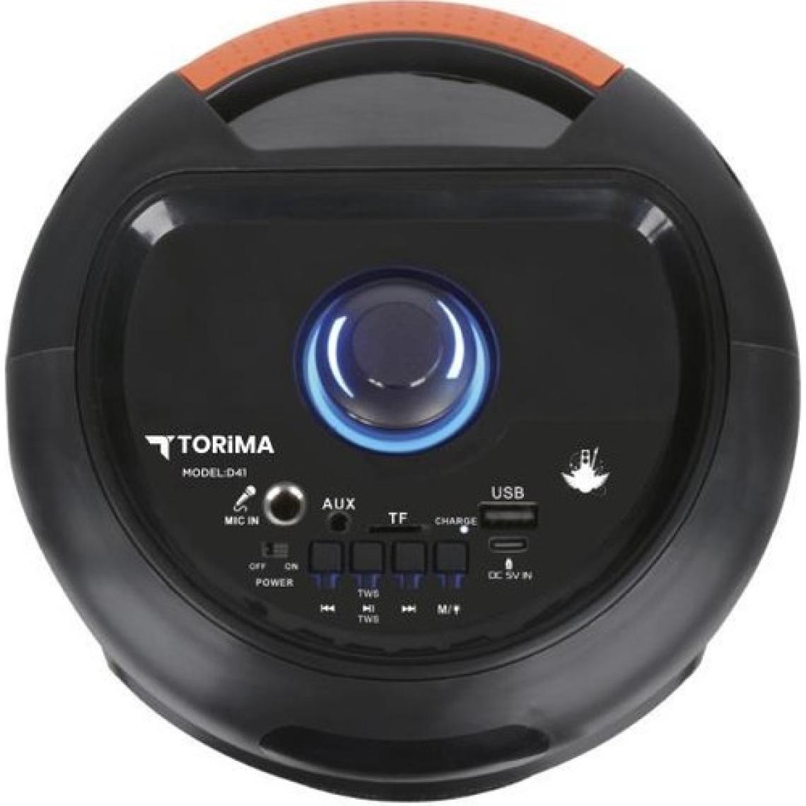 Torima D41 Rgb Işıklı Mikrofonlu Bluetooth Hoparlör Speaker