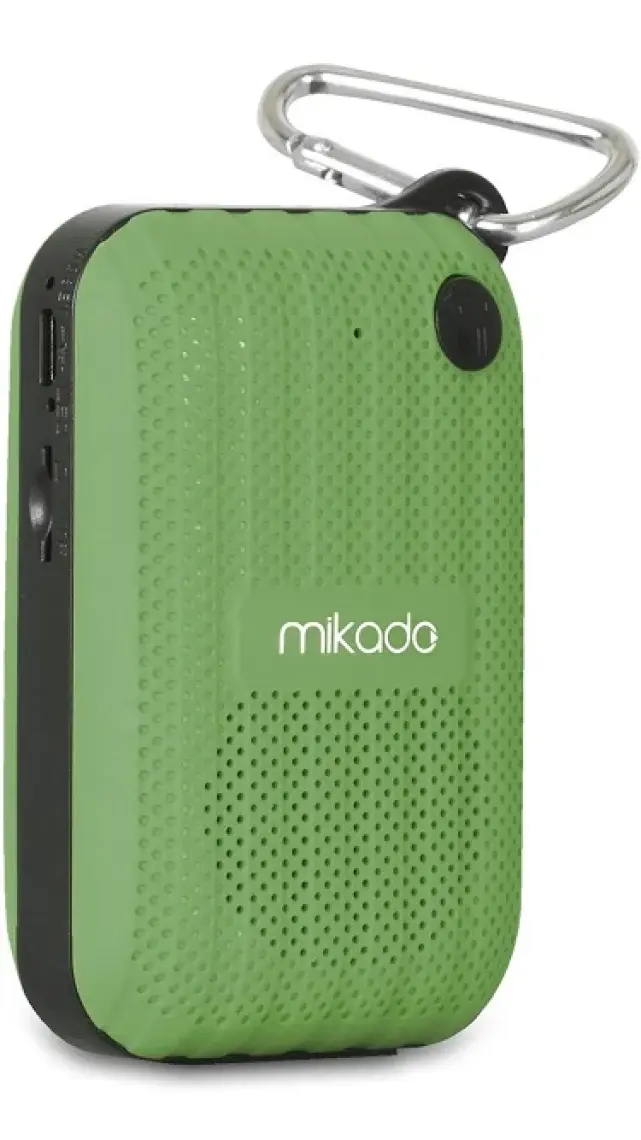 Mikado MD-22BT Kırmızı TF Kart+FM Destekli Bluetooth Şarjlı Speaker