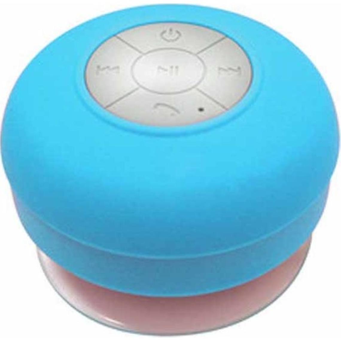 Diwu Su Geçirmez Mini Bluetooth Duş Hoparlörü (Mavi)