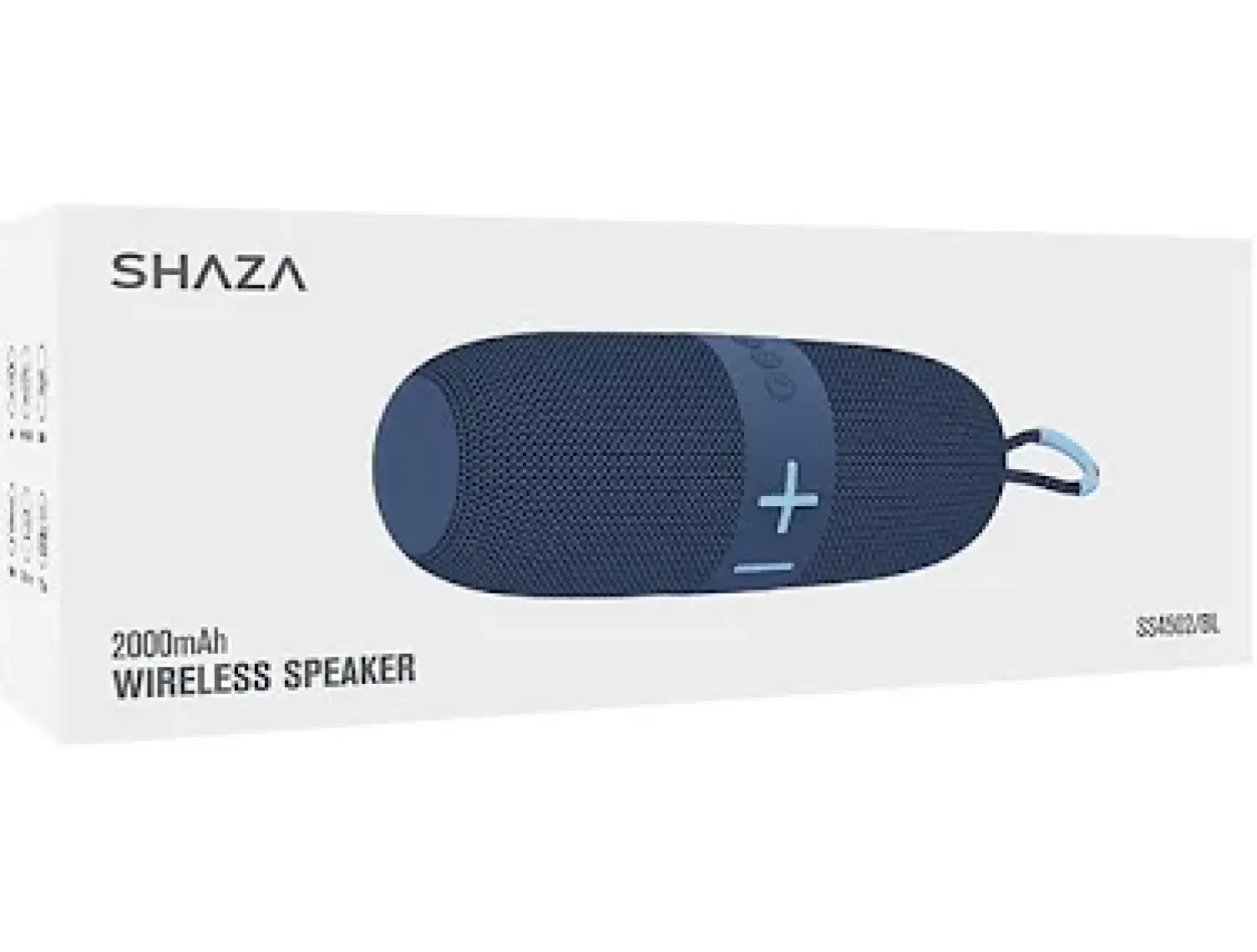 Shaza 16W Ekstra Bass Dahili Mikrofon, Aux, Sd Kart, USB Girişli Wireless Hoparlör Mavi