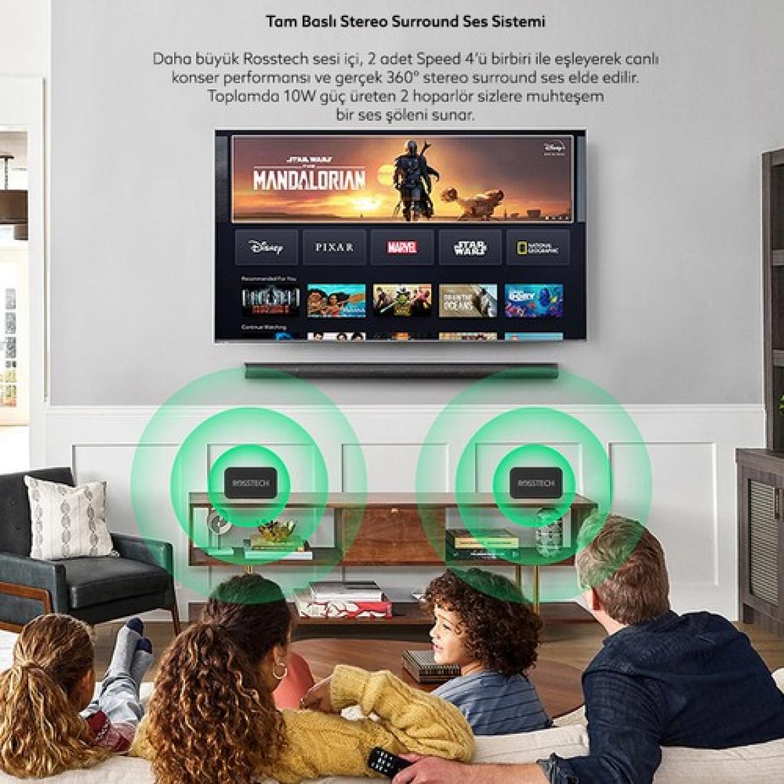 Rosstech Soundparty Speed 4 Pro Bluetooth Hoparlör