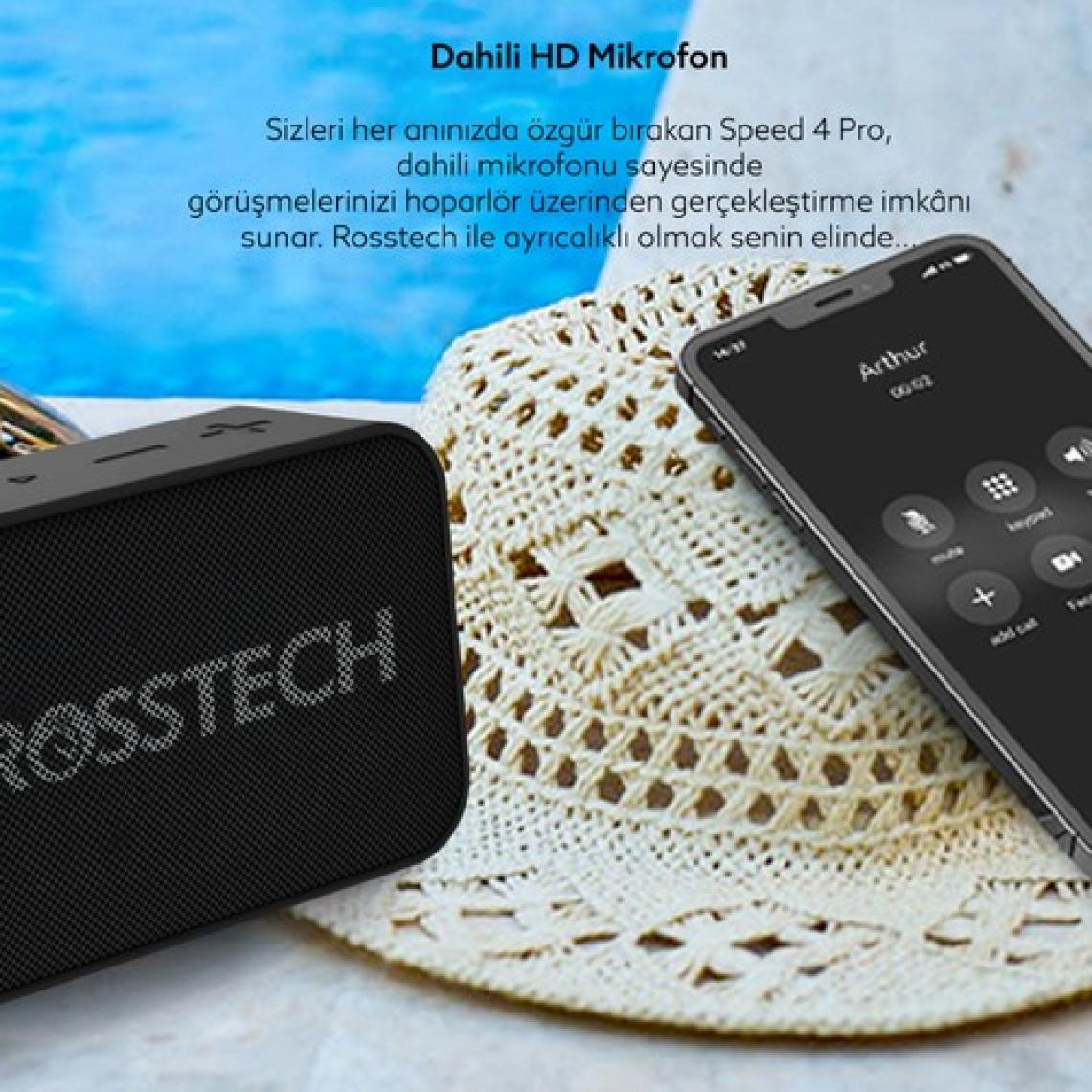 Rosstech Soundparty Speed 4 Pro Bluetooth Hoparlör