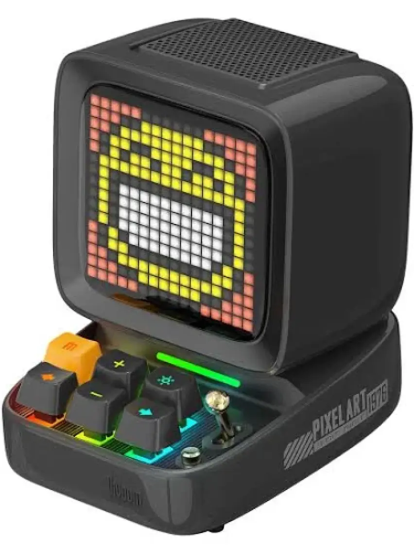 Divoom Ditoo Pro Piksel Ekranlı Siyah Bluetooth Hoparlör