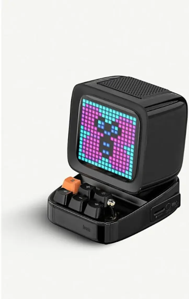 Divoom Ditoo Pro Piksel Ekranlı Siyah Bluetooth Hoparlör