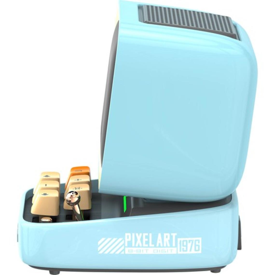 Divoom Ditoo Pro Piksel Ekranlı Mavi Bluetooth Hoparlör