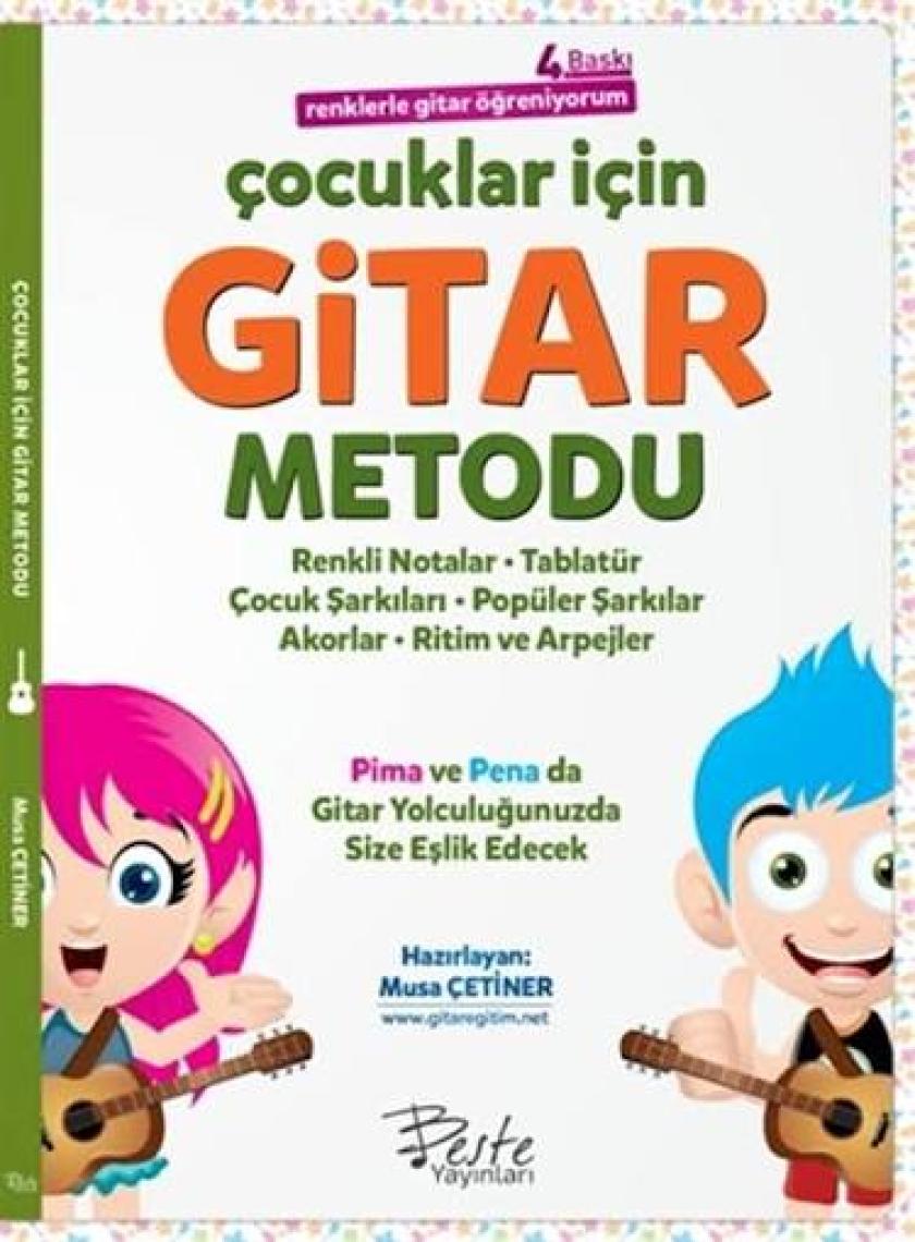 Çocuklar Için Gitar Metodu - Renklerle Gitar Öğreniyorum - Musa Çetiner