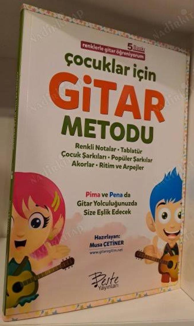 Çocuklar Için Gitar Metodu - Renklerle Gitar Öğreniyorum - Musa Çetiner