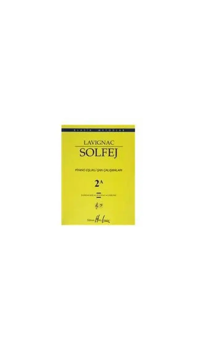 Lavignac Solfej 2A - Danhauser