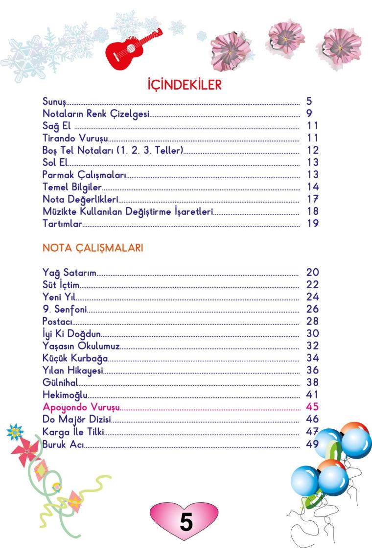Renklerle Gitar Eğitimi