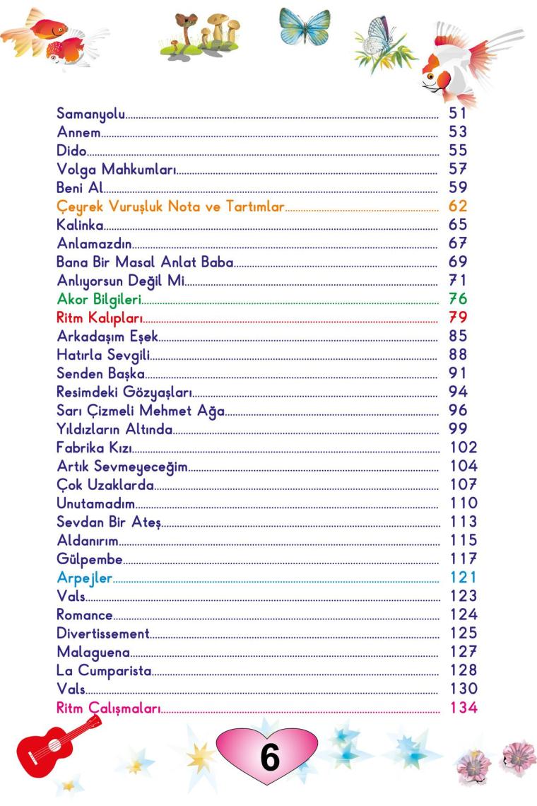 Renklerle Gitar Eğitimi