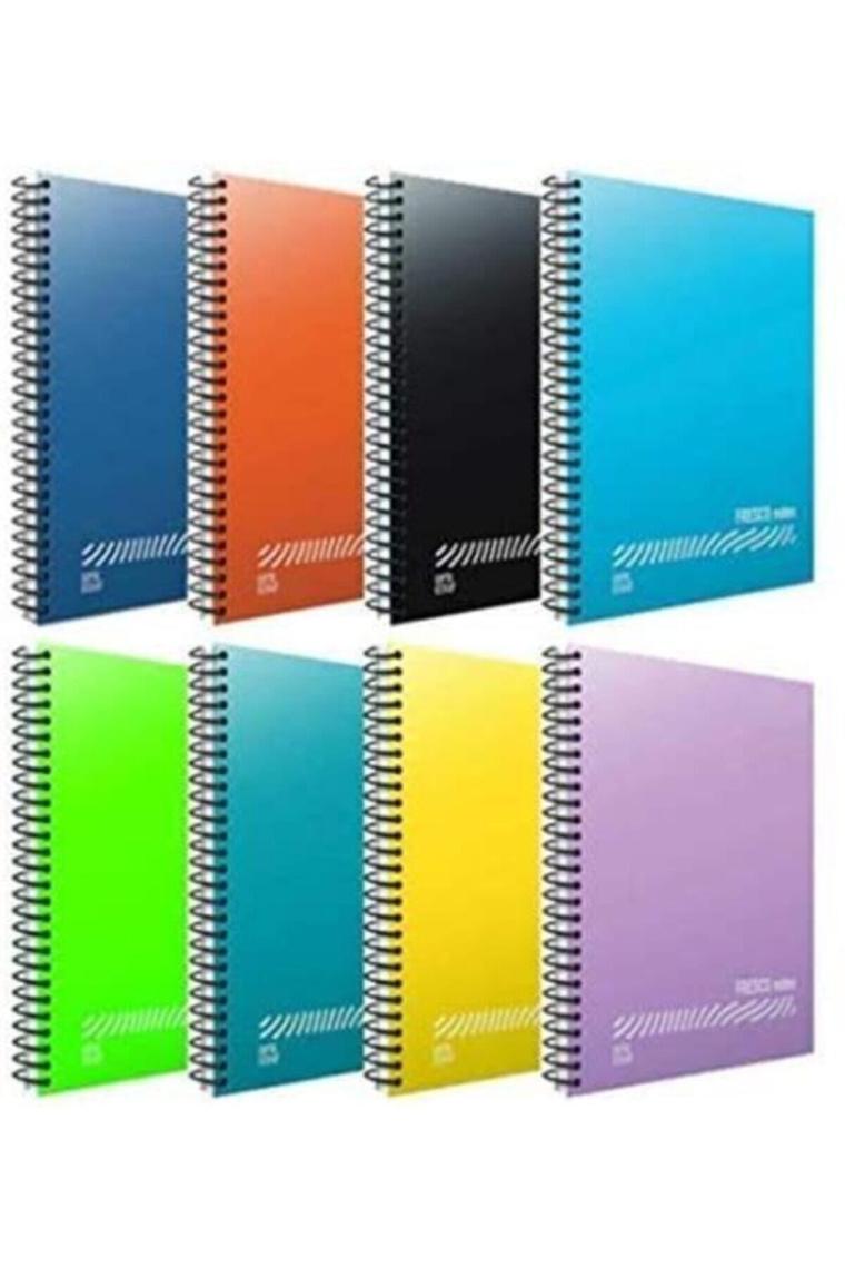 Fresco Spiralli Plastik Kapak A4 Defter 120 Yaprak Çizgili 1 Adet