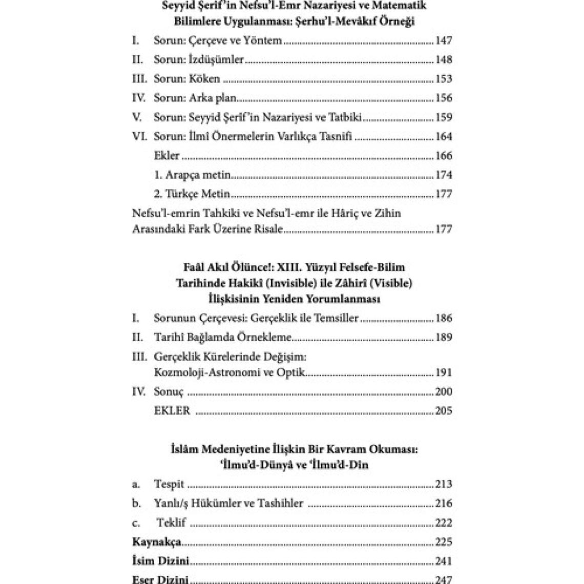 Derin Yapı - İslam-Türk Felsefe-Bilim Tarihinin Kavram Çerçevesi - İhsan Fazlıoğlu