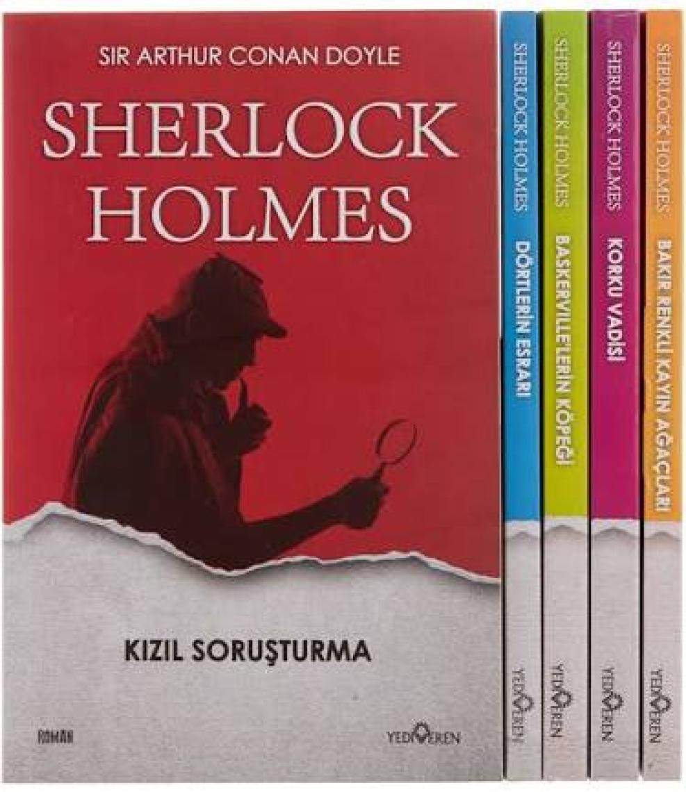 Sherlock Holmes: Kızıl Soruşturma  -  Korku Vadisi -  Dörtlerin Esrarı - Sir Arthur Conan Doyle