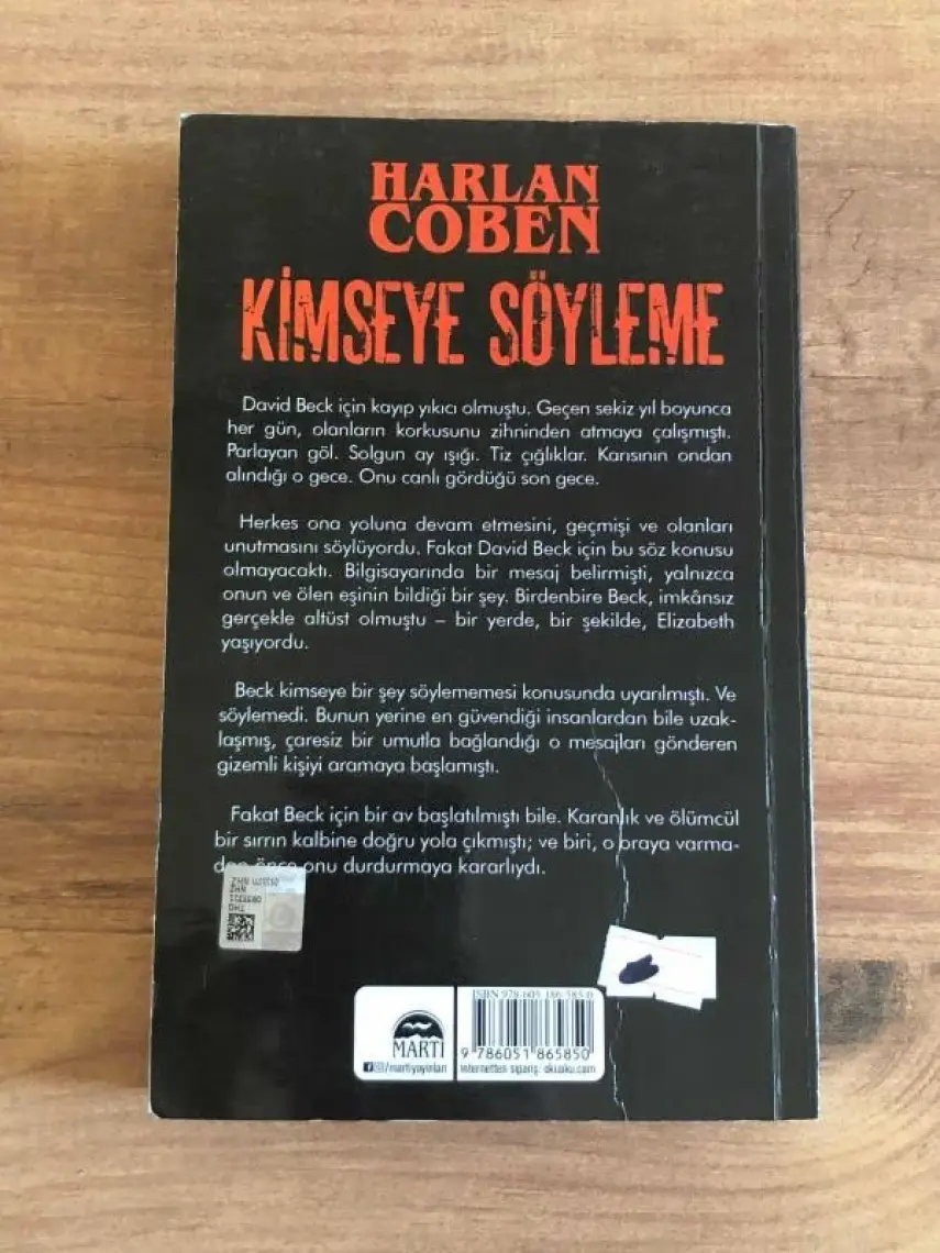 Kimseye Söyleme - Harlan Coben