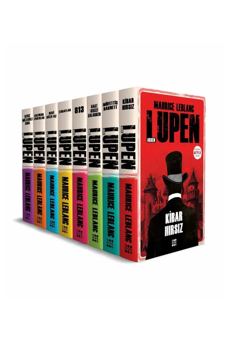 Arsen Lupen (8 Kitap Takım) - Maurice Leblanc