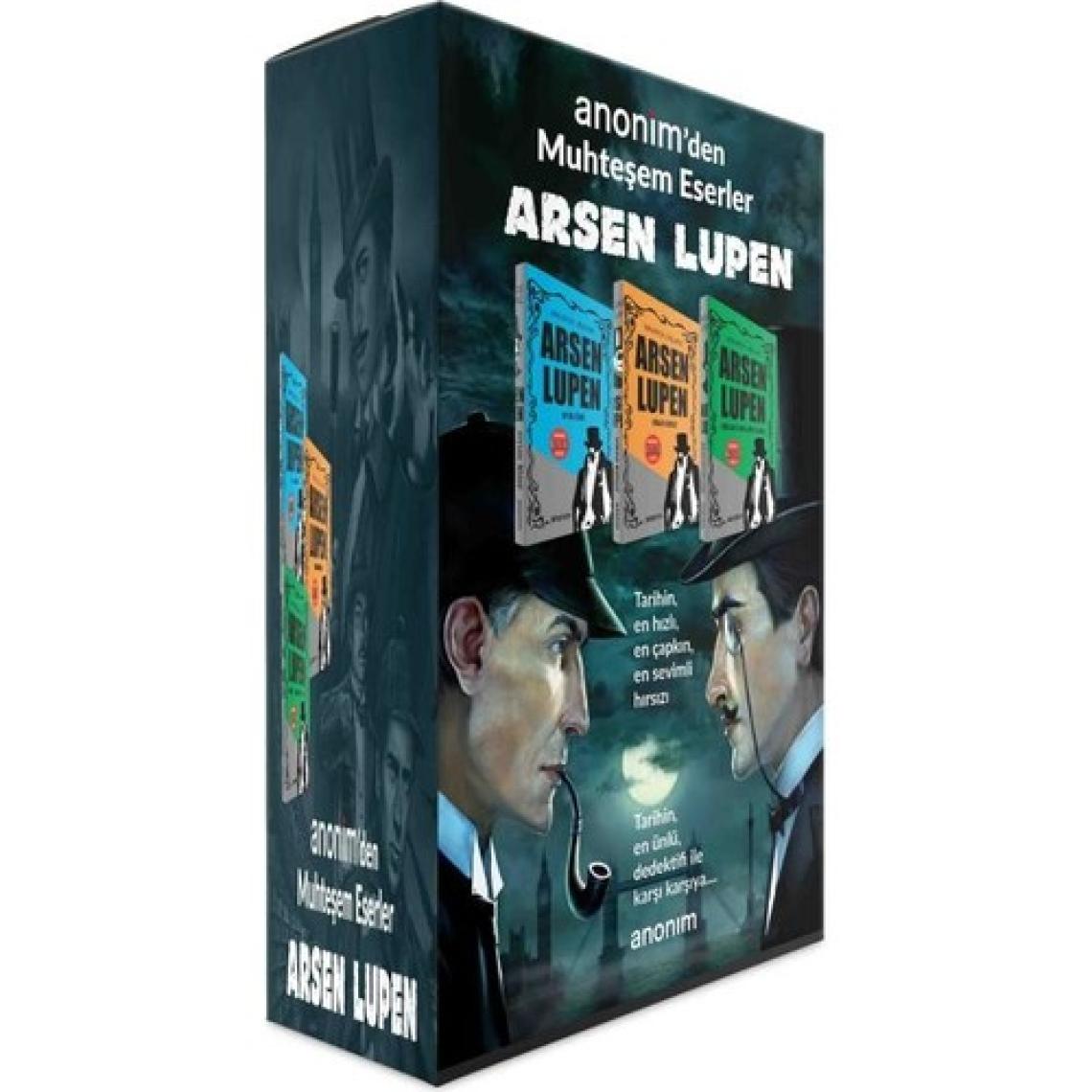 Arsen Lüpen Set (3 Kitap Takım) - Maurice Leblanc