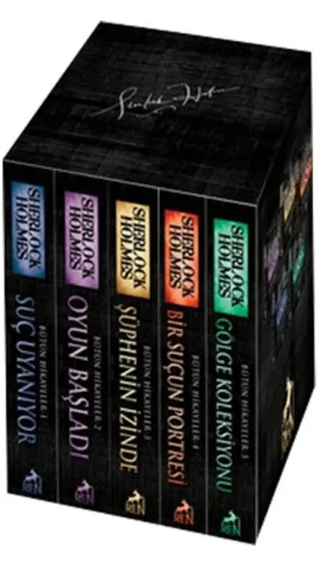 Sherlock Holmes: Suç Uyanıyor - Oyun Başladı - Gölge Koleksiyonu - Sir Arthur Conan Doyle - 5 Kitap Set