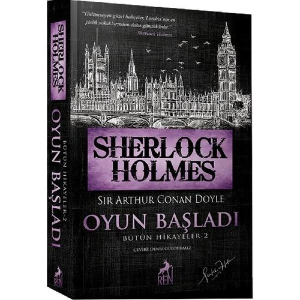Sherlock Holmes: Suç Uyanıyor - Oyun Başladı - Gölge Koleksiyonu - Sir Arthur Conan Doyle - 5 Kitap Set