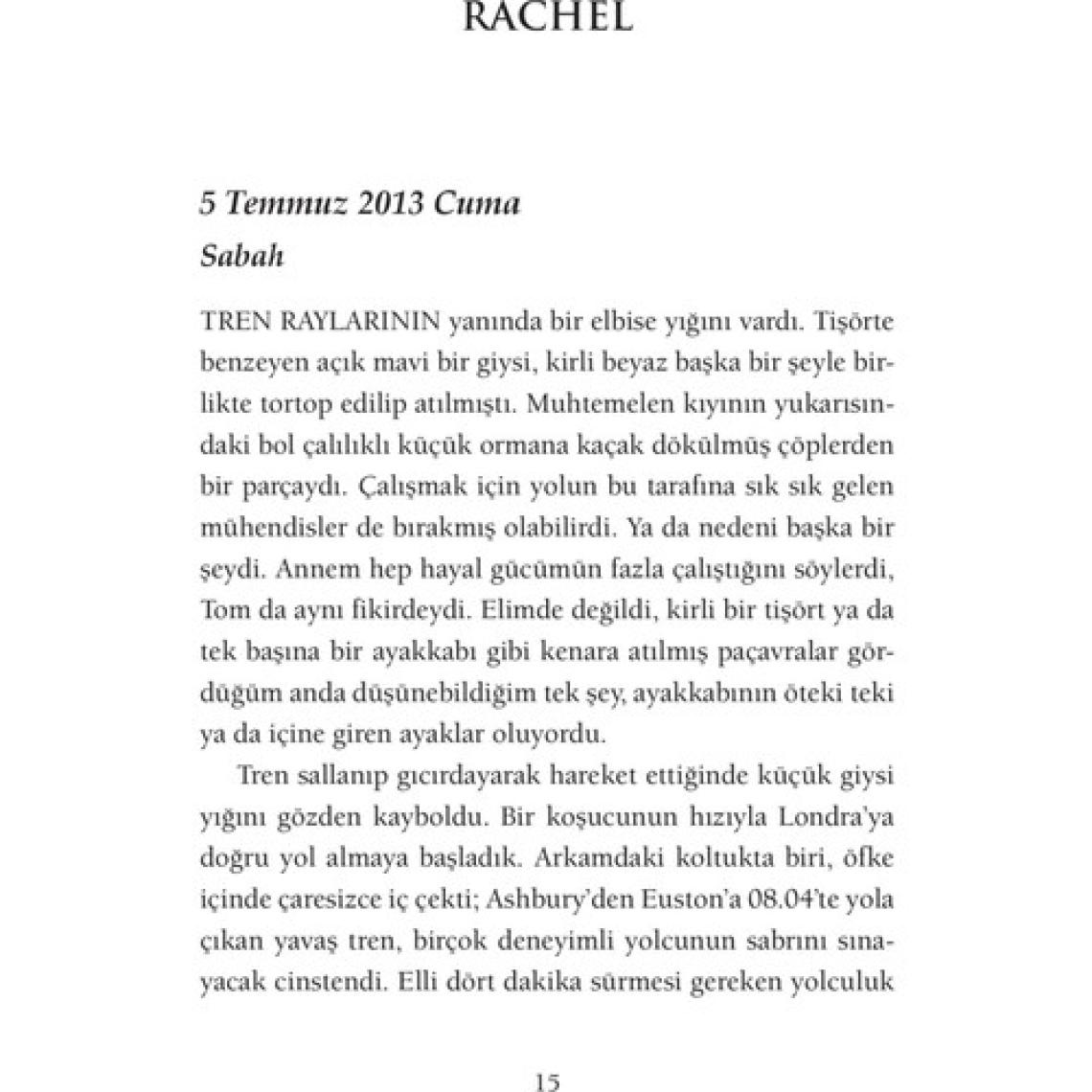 Trendeki Kız - Paula Hawkins