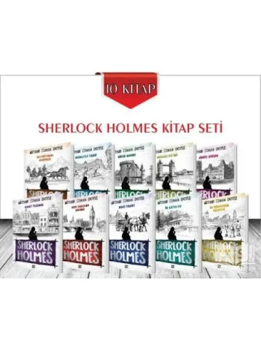Sherlock Holmes 10’lu Set - Arthur Conan Doyle