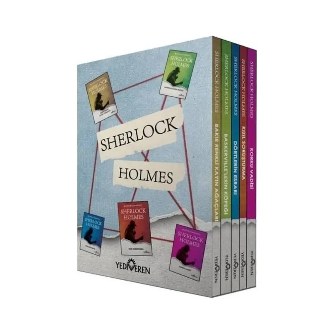 Sherlock Holmes: Kızıl Soruşturma  -  Korku Vadisi -  Dörtlerin Esrarı - Sir Arthur Conan Doyle