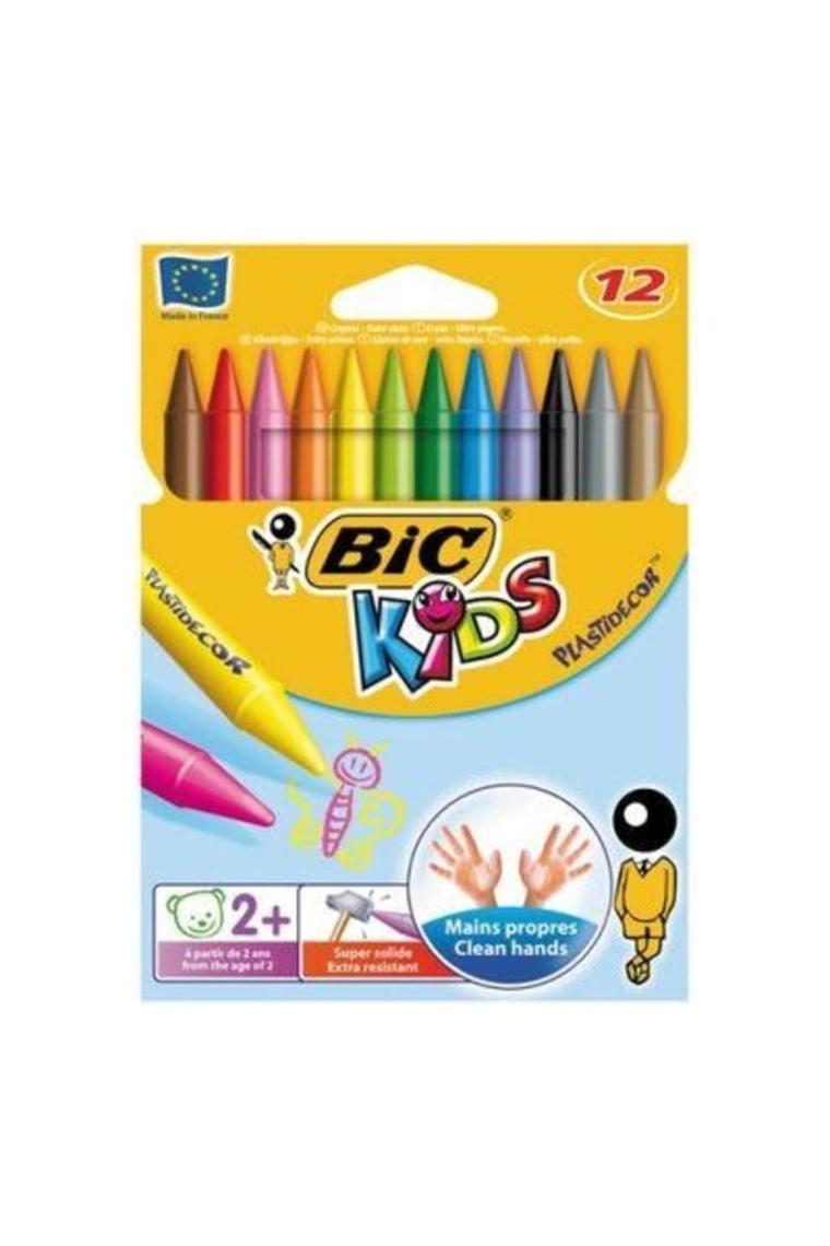 12 Renk Silinebilir Mum Pastel Boya