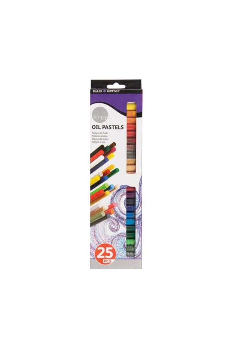 Simply 25 Renk Yağlı Pastel Boya Seti / D 157 500 125