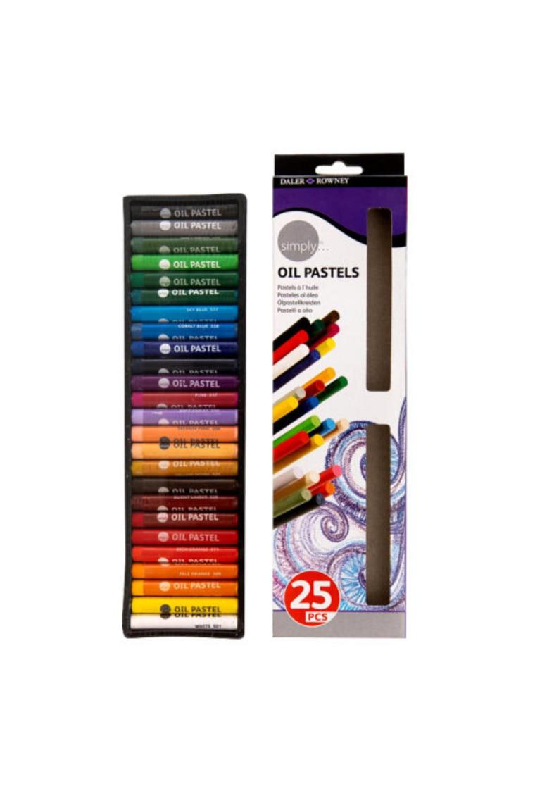 Simply 25 Renk Yağlı Pastel Boya Seti / D 157 500 125