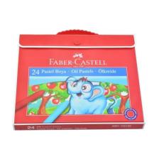 Plastik Çantalı Tutuculu Pastel Boya 24 Renk