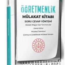 2021 - Paragon Yayıncılık Öğretmenlik Çıkmış Sorularla Mülakat Kitabı