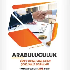 Temsil Kitap Arabuluculuk ( Özet Konu Anlatımı ve Çözümlü Sorular )