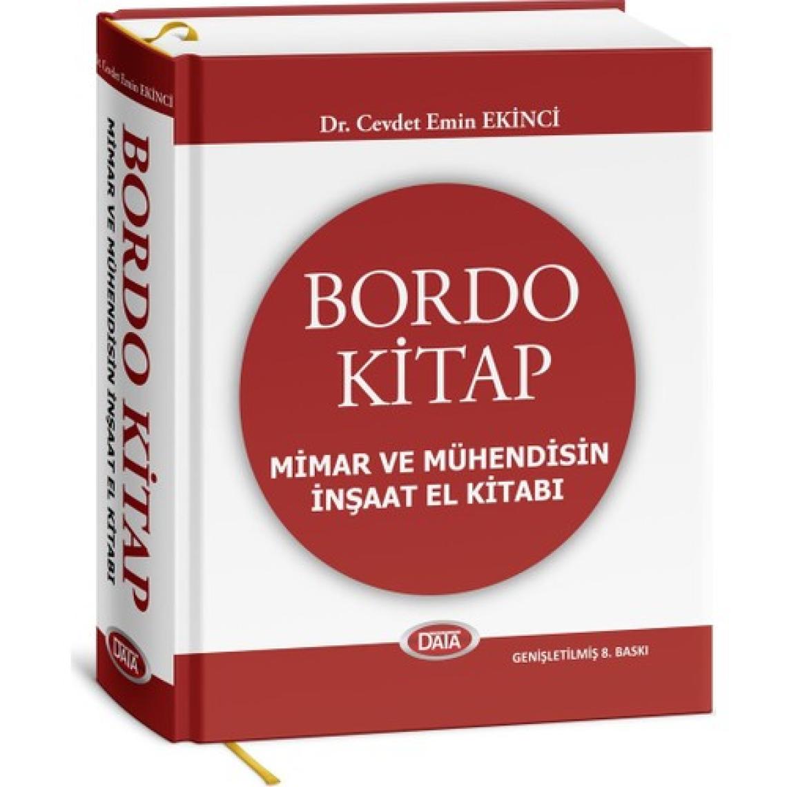 Data Yayınları Bordo Kitap: Mimar Ve Mühendisin İnşaat El Kitabı