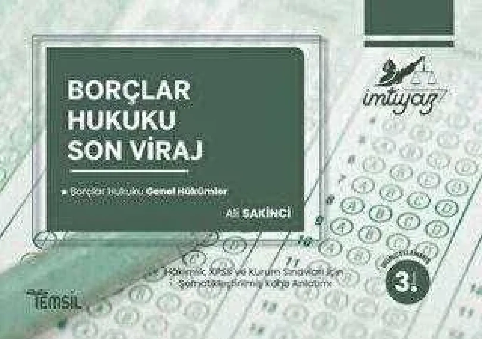 Borçlar Hukuku Genel Hükümler - Ali Sakinci