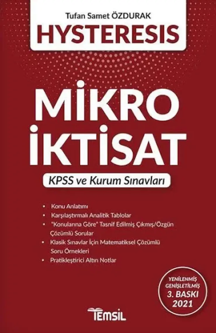 Hysteresis Mikro İktisat - Tufan Samet Özdurak
